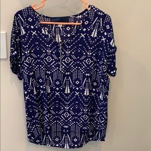 Barely worn tribal top. From Francesca’s boutique